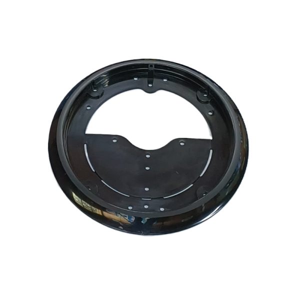 SURFACE MOUNTED LIGHT - PLATE - BLACK