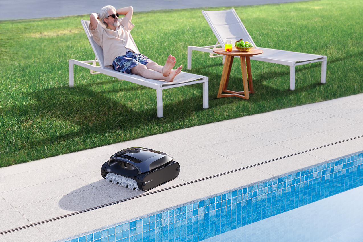 Pool Man Resting Pool Man Resting